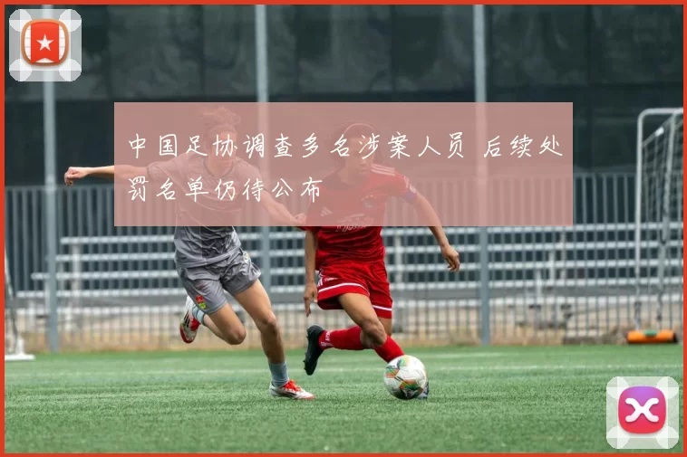 中国足协调查多名涉案人员 后续处罚名单仍待公布