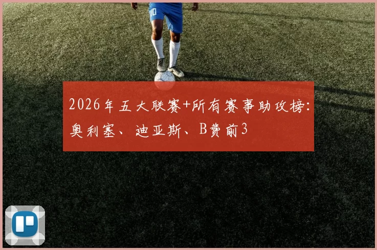 2026年五大联赛+所有赛事助攻榜：奥利塞、迪亚斯、B费前3